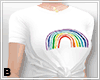 (B) Rainbow croptop