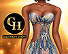 *GH* Exotic Shine Gown
