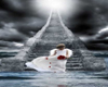 Angels walk on water