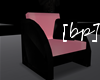 [bp] black/pink chair