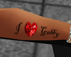 [CZ] I Love Gabby tattoo