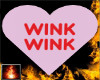HF Candy Heart Wink Wink