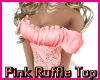 Pink Ruffle Top