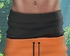 Orange Sweat Pants