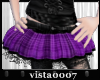 [V7] Short Purple Skirt