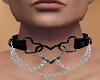 3 hearts collar