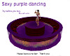 Sexy purple dancing