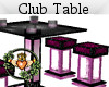 Pink & Black Table