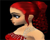 Alexia red shiny hair
