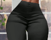 Black Satin Pants