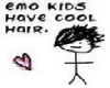 Emo hair rocks x3