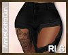 Ripped Jeans Black RLS
