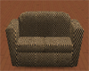 Brown Checkerboard Couch