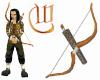 Bow and Arrows - male