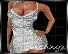 $Sexy Shine Silver Dress