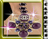  purple earing