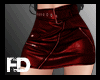 Leather Skirt RLL Red