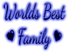 Worlds Best Family Blue