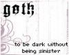 Gothic sticker #6
