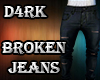 D4rk Broken Jeans