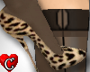 Heels Leopard+Stockings
