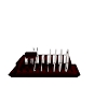 burgundy dishrack