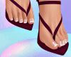 Hilda Burgundy Heels
