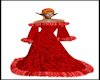 Red Fur Dress 1