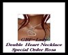 GBF~Heart Necklace Rosa