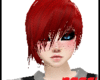 Red Emo short Hair