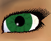 pretty green eyes