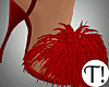 T! Feather Red Heels