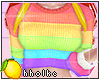 🇭. rainbow sweater