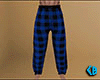 Blue PJ Pants Plaid (M)