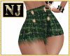 NJ] Fall green skirt