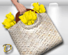 D| Flower Bag Yellow