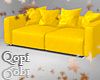 Comfy Gold Sofa