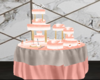 Rose Gold Wedding Cake