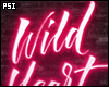 Wild Heart Neon Sign