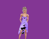 Purple Daisy Dress