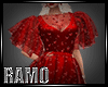 Hearts Gown Red