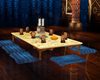 Arabic low table w/ pose