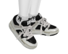 X. Amiri Black Sneakers