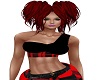 Plaid black top RLL