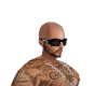 Blk&White Bling Shades