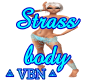 Strass body sexy deriv