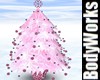 Pink Leopard Xmas Tree
