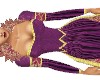 Royal Purple gown
