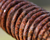 Rusty Steel Coil Spring