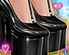 L| glossy ♥ goth heel